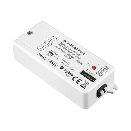 Sunricher - Convertitore 2 in 1 Zigbee a Dali 0/1-10V