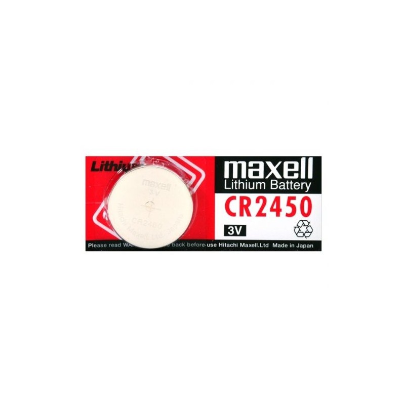 Enix - Pile bouton lithium blister CR2450 3V 610mA