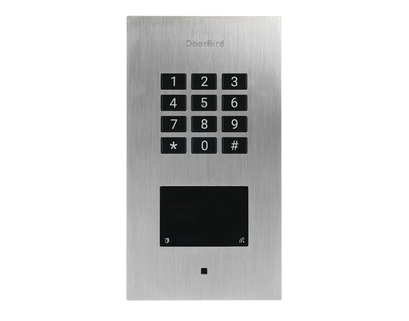 Doorbird - IP-Zutrittskontrollsystem DoorBird A1121 Unterputzmontage, V2A-Edelstahl, gebürstet