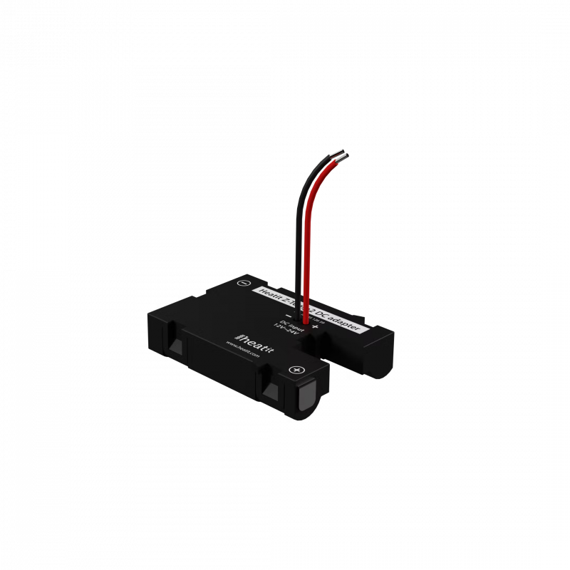 Heatit Controls - 12/24V DC Adapter for Z-Temp2 Thermostat