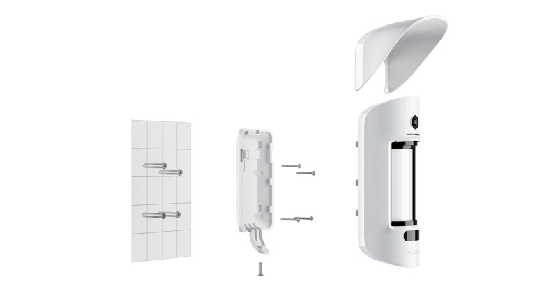 Ajax - Wireless Outdoor Motion Sensor with Photo Taking (Ajax MotionCam Outdoor PhOD)