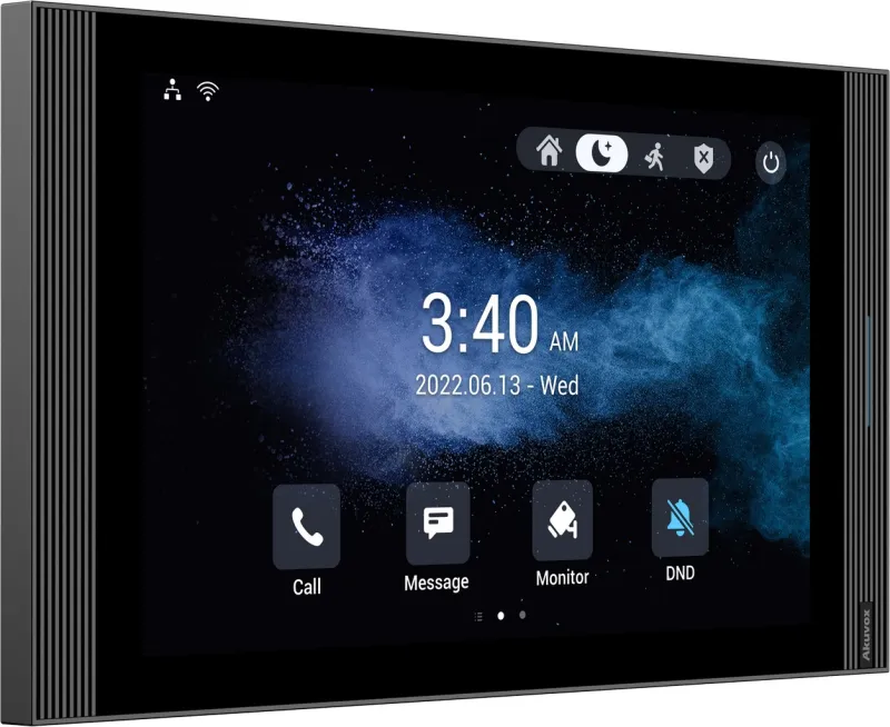 Akuvox - SIP console interna con touch screen da 10", Wi-Fi 6, Bluetooth, Android 12 (Akuvox S567W)