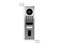 Doorbird - Video doorphone D1101FV Fingerprint 50 with 1 call button and integrated EKEY fingerprint reader, surface-mounted Doorbird - Video doorphone D1101FV Fingerprint 50 with 1 call button and integrated EKEY fingerprint reader, surface-mounted