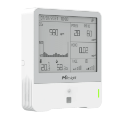 Milesight IOT - Capteur de qualité d'air Lorawan 9 en 1 (Option: HCHO)