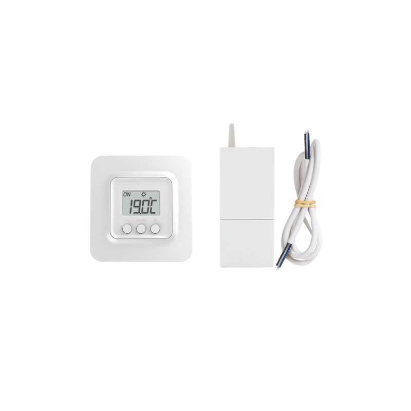 Delta Dore - Funk-Raumthermostat für umkehrbare/nicht umkehrbare Systeme, ein-/mehrzonig Tybox 5300