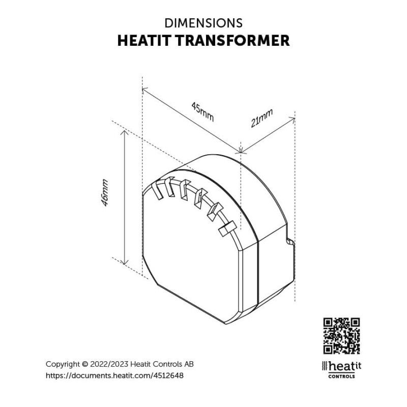 Heatit Controls - Heatit Transformer