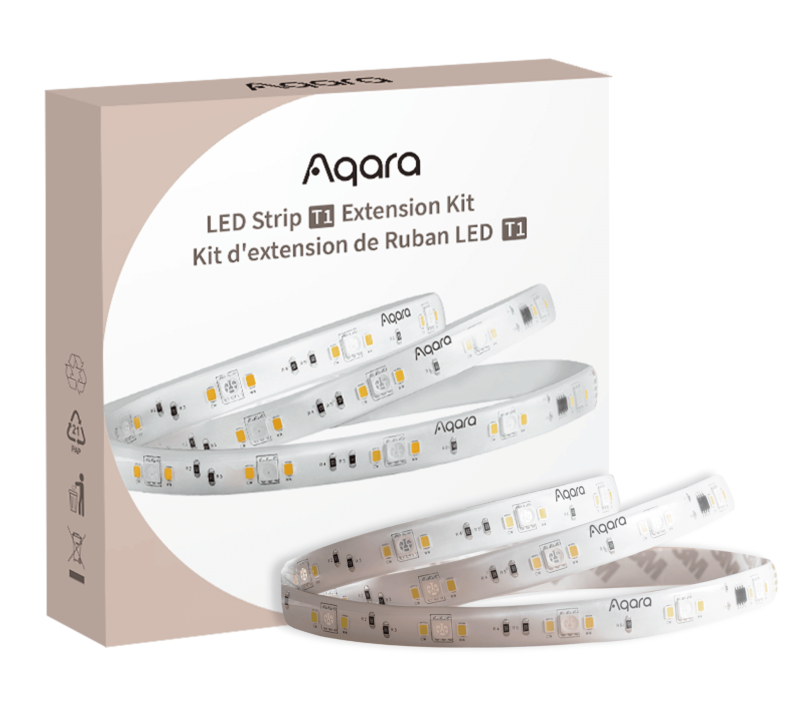 Aqara - Kit d'extension 1m pour LED Strip T1 | RLSE-K01D Aqara - Kit d'extension 1m pour LED Strip T1 | RLSE-K01D