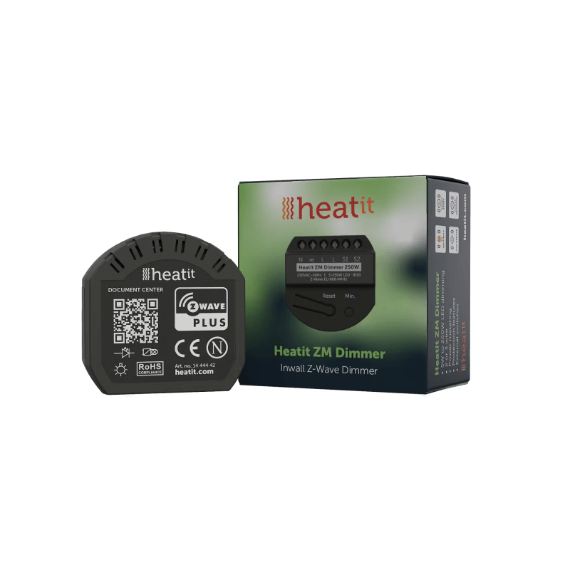Heatit Controls - Modulo dimmer Z-Wave+ 800 ZM da 250W