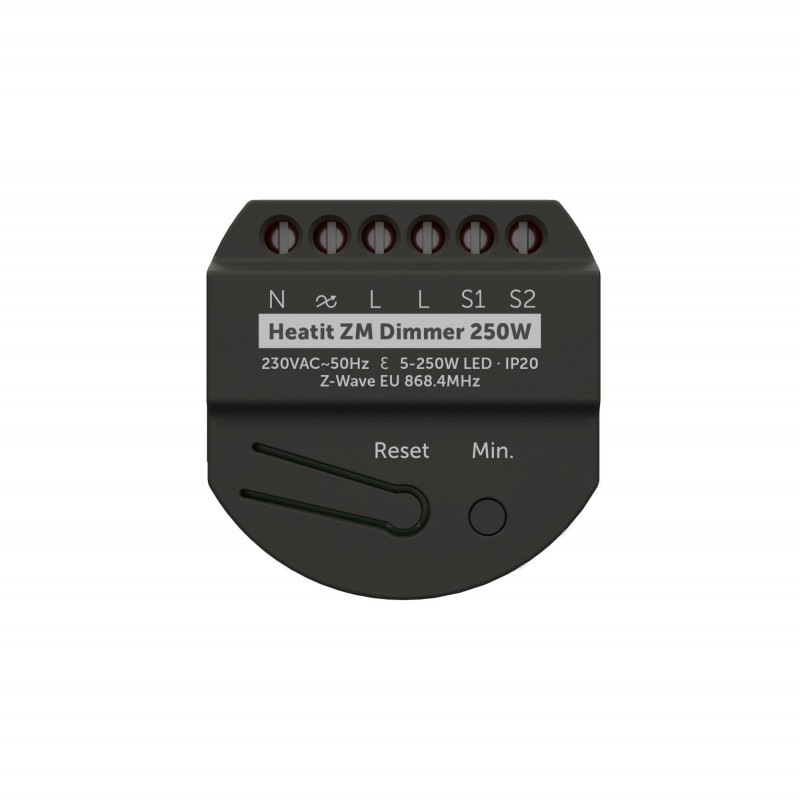 Heatit Controls - 250W Z-Wave+ 800 ZM Dimmer Module