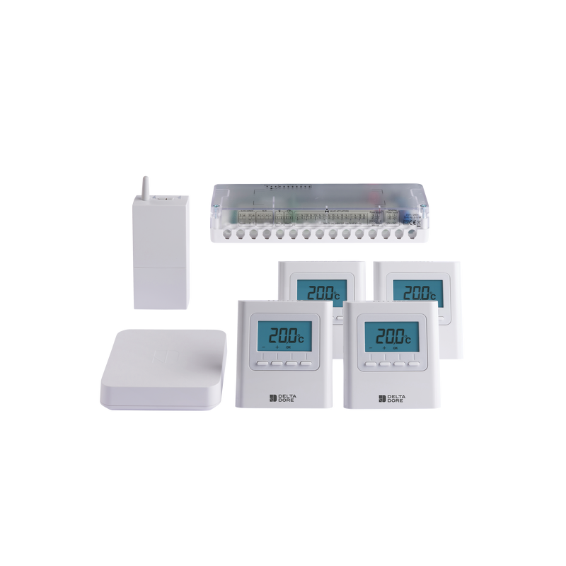 Delta Dore - Delta 8000 4-zone control pack for ductable air conditioning