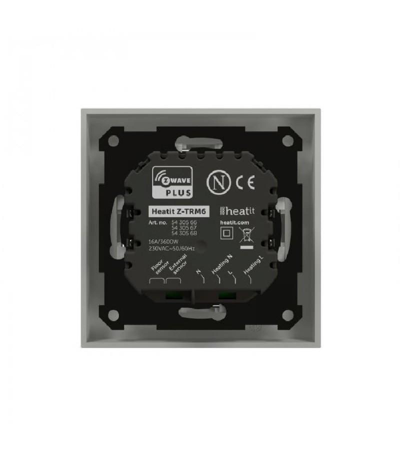 Heatit controls - Heatit Z-TRM6 3600W 16A Z-Wave-Thermostat, weiß