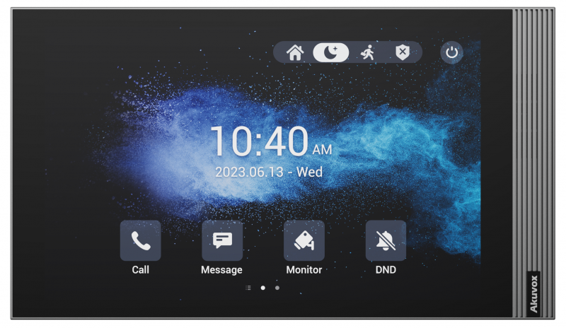 Akuvox S562W - SIP indoor monitor with 7" touchscreen, Wi-Fi, Bluetooth, Linux