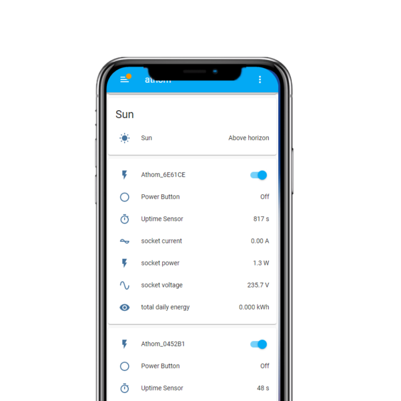 Athom Technology - ESPHome Wifi-Steckdose im Schweizer Format.