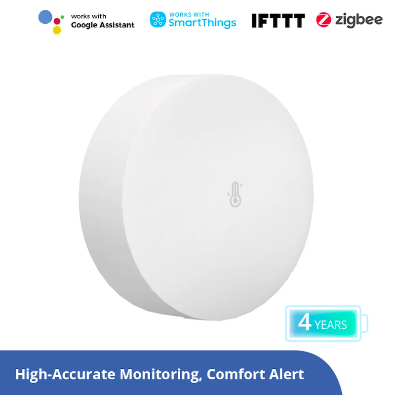 SONOFF - Capteur de température et d'humidité avec support ZigBee 3.0 SONOFF - Capteur de température et d'humidité avec support ZigBee 3.0