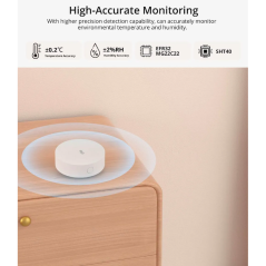 SONOFF - Capteur de température et d'humidité avec support ZigBee 3.0