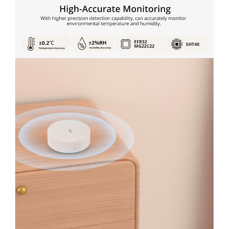 SONOFF - Temperature and humidity sensor with ZigBee 3.0 support