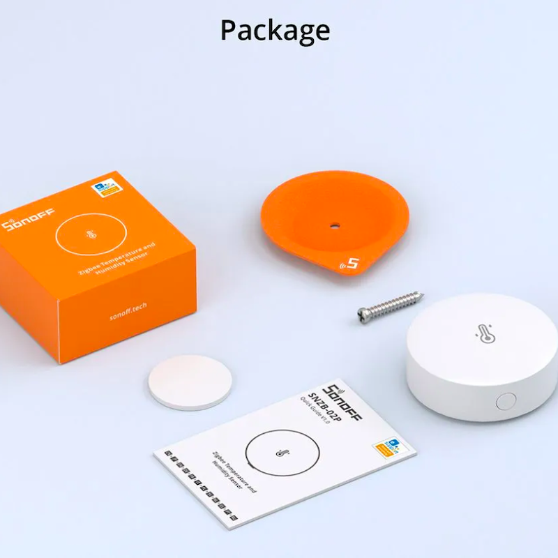 SONOFF - Temperature and humidity sensor with ZigBee 3.0 support