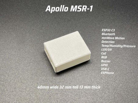 Apollo Automation - mmWave presence sensor and 7-in-1 multisensor MSR-01