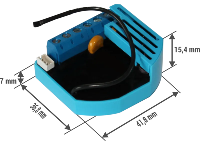 Qubino  - Micromodule variateur et consomètre Z-Wave+ ZMNHDD1
