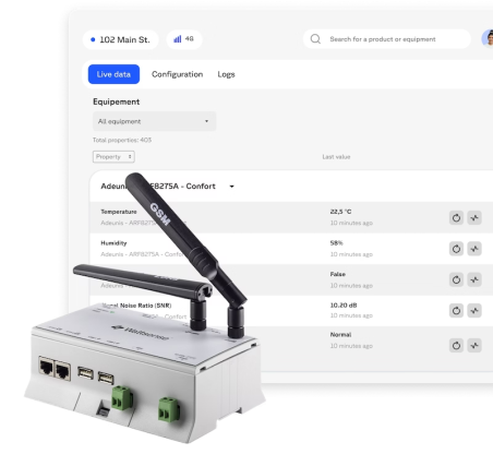 Wattsense - Passerelle IoT LoRaWAN multiprotocoles GTB Wattsense Bridge