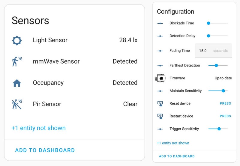 Athom Technology - Capteur de présence mmWave ESPHome