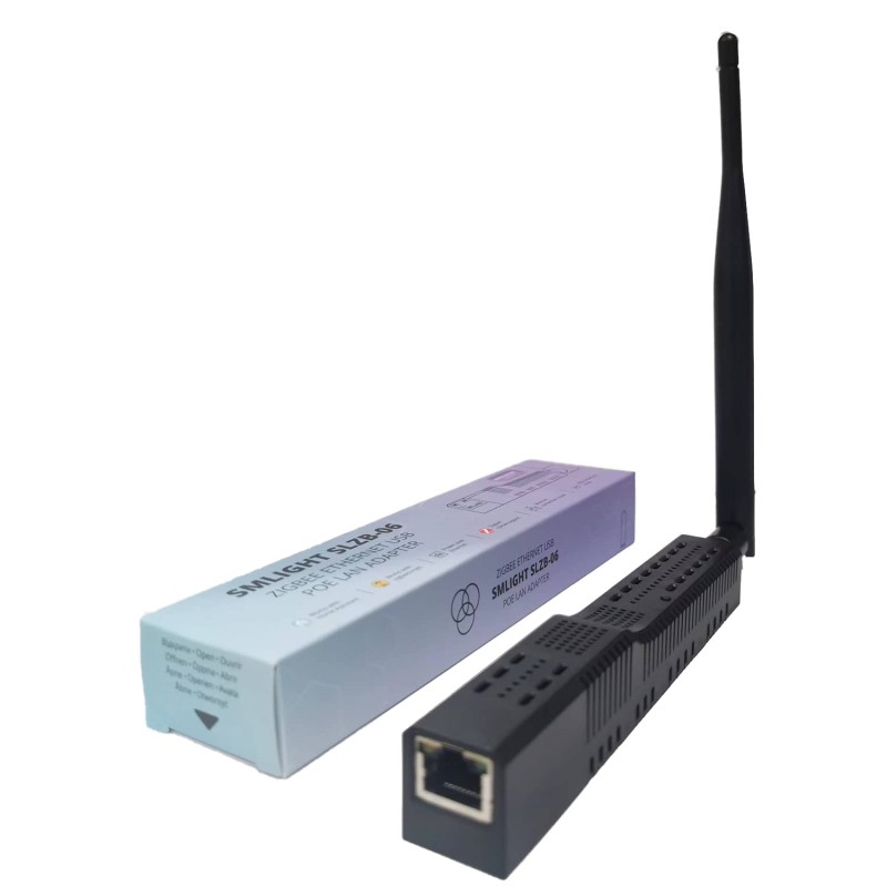SMLIGHT - SLZB-06 Adaptateur Zigbee Ethernet PoE USB WiFi SMLIGHT - SLZB-06 Adaptateur Zigbee Ethernet PoE USB WiFi