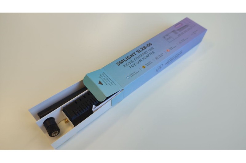 SMLIGHT - SLZB-06 Adaptateur Zigbee Ethernet PoE USB WiFi