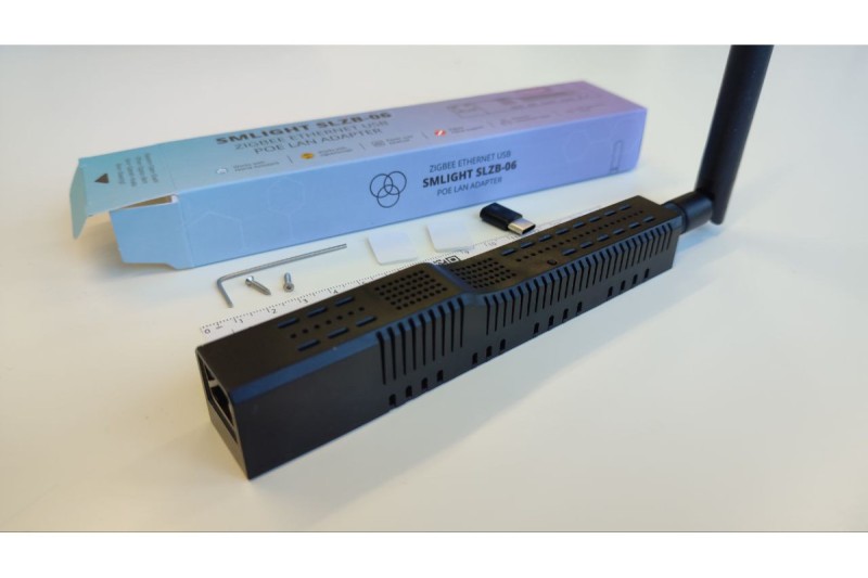 SMLIGHT - SLZB-06 Adaptateur Zigbee Ethernet PoE USB WiFi