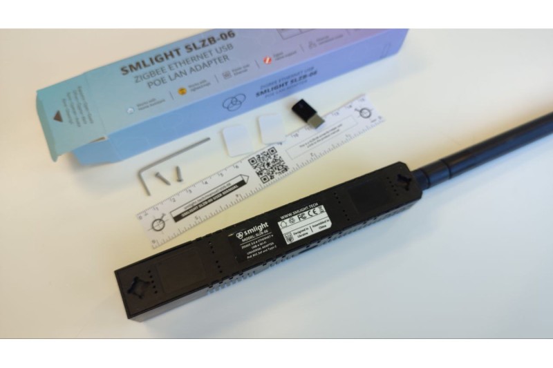 SMLIGHT - SLZB-06 Adaptateur Zigbee Ethernet PoE USB WiFi