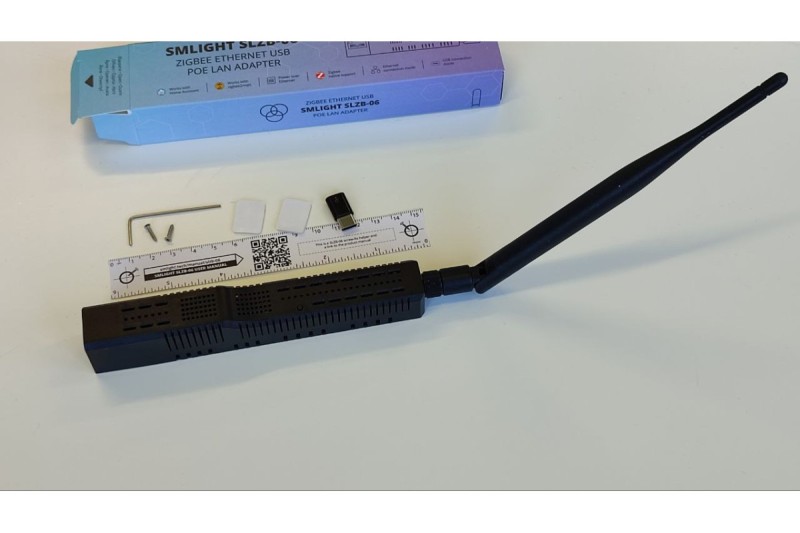 SMLIGHT - SLZB-06 Adaptateur Zigbee Ethernet PoE USB WiFi