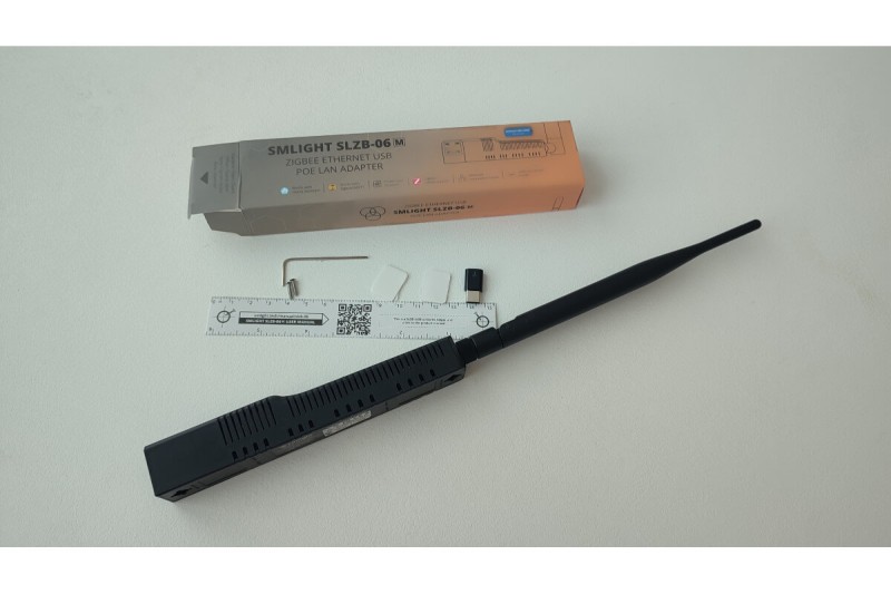 SMLIGHT - Zigbee Ethernet PoE USB WiFi-Adapter SLZB-06M