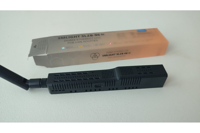 SMLIGHT - Zigbee Ethernet PoE USB WiFi-Adapter SLZB-06M