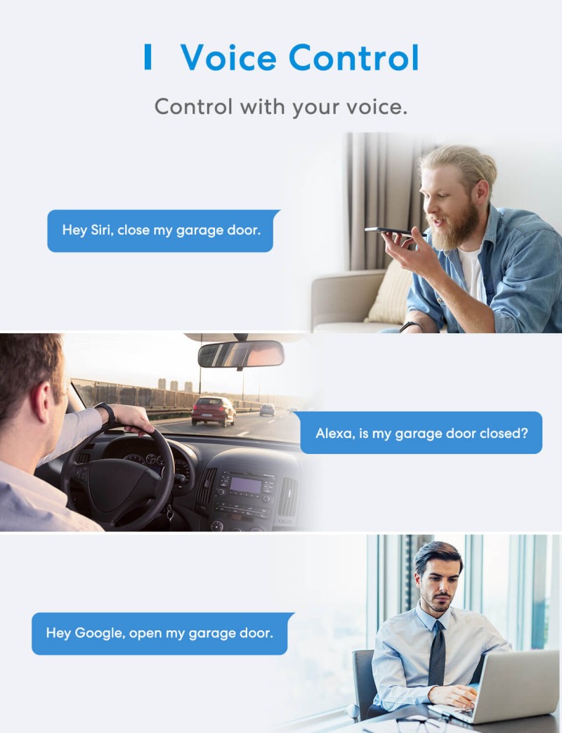 Meross - Smart WiFi Garage Door Opener