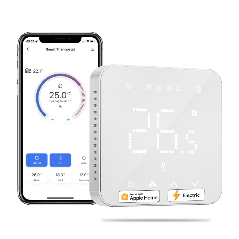 Meross - Smart Wi-Fi Wall Switch 1 Gang 2 way Touch Button
