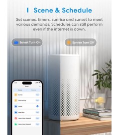 Meross - Purificateur d'air Smart HEPA 13 