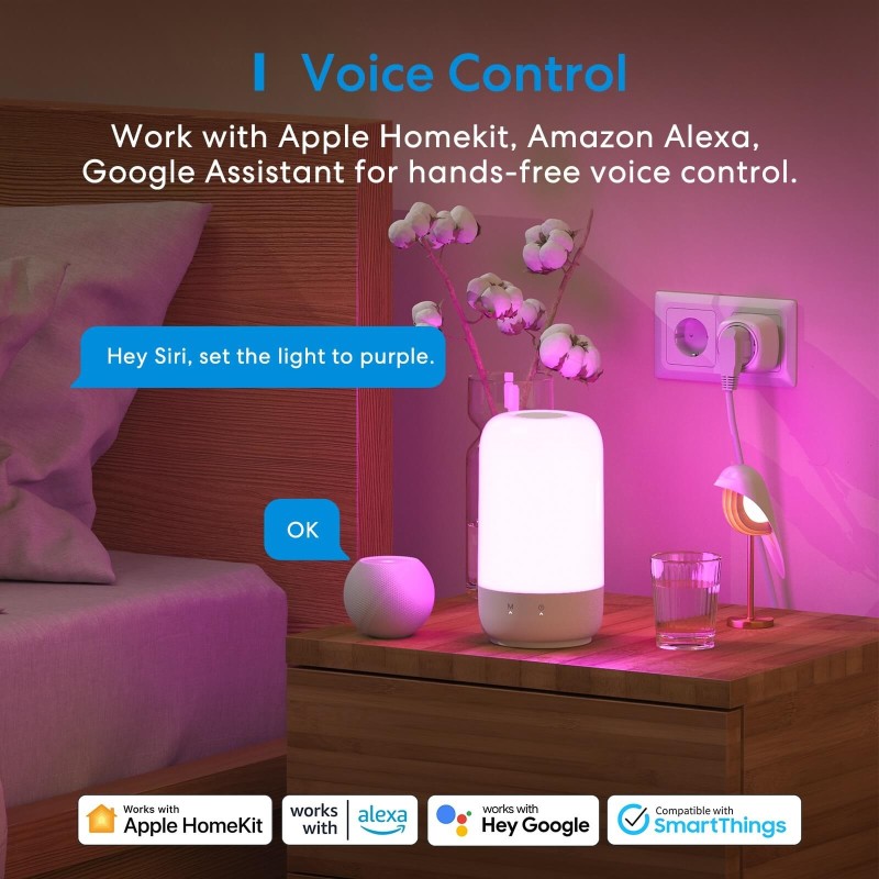 Meross - Intelligentes Wi-Fi-Ambiente-Licht