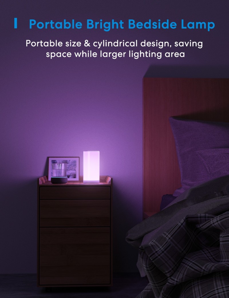 Meross - Lumière d'ambiance Wi-Fi intelligente