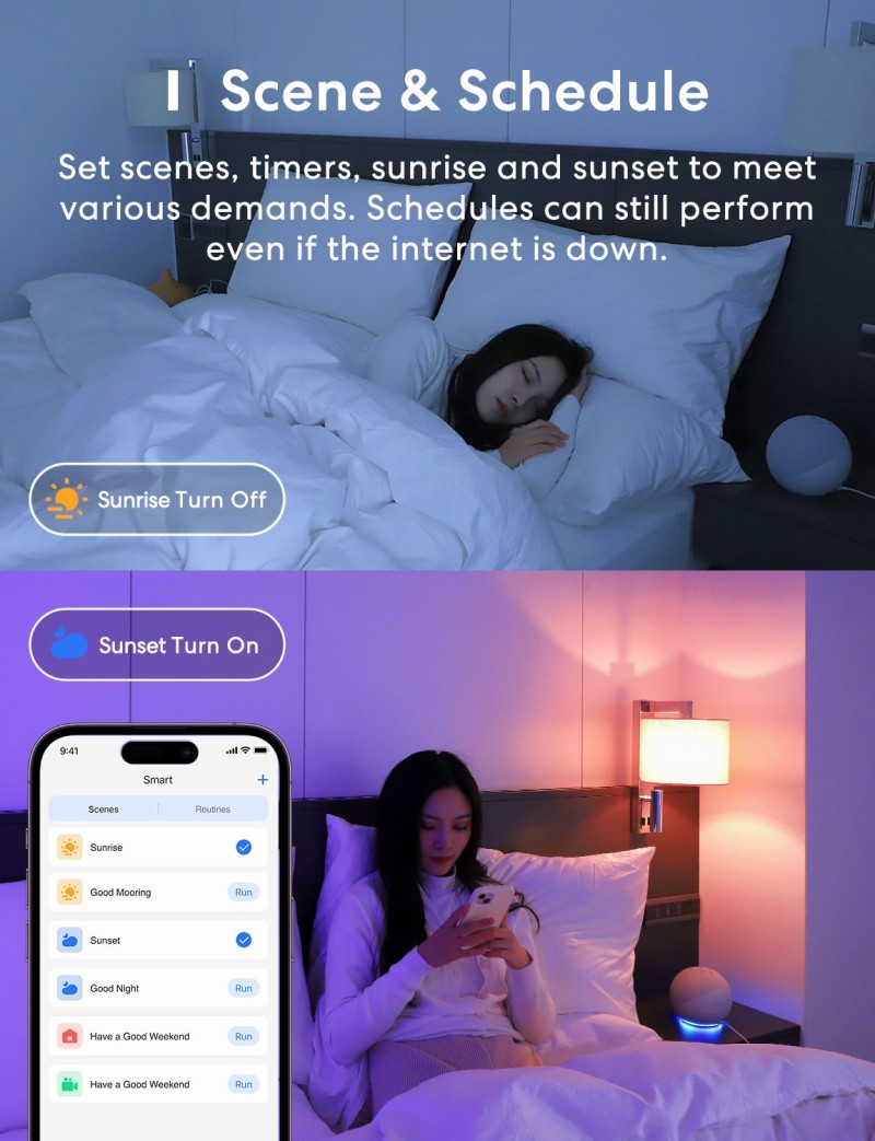 Meross - Smart Wi-Fi LED Bulb RGBWW