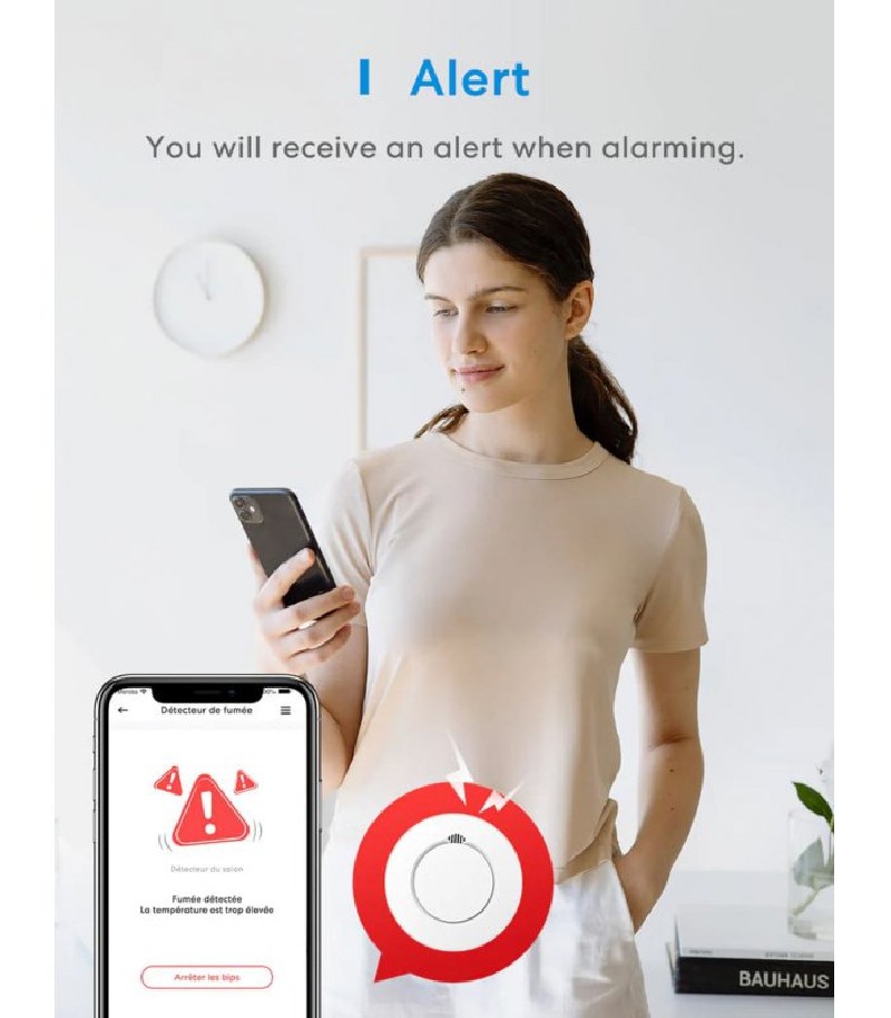 Meross - Smart Smoke Detector (with hub)