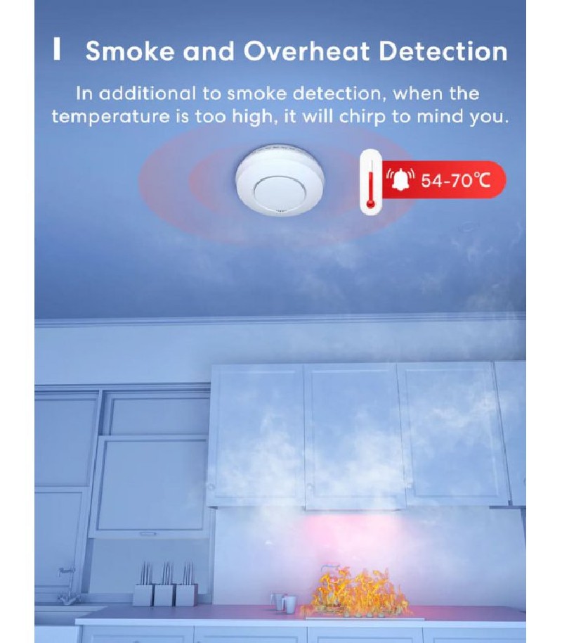 Meross - Smart Smoke Detector (with hub)