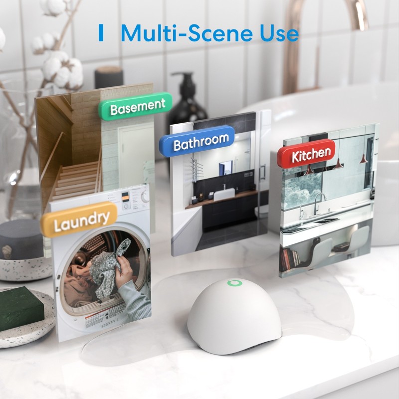 Meross - Smart Water Leak Sensor (Mit Hub)