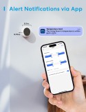 Meross - Capteur intelligent de température et d'humidité