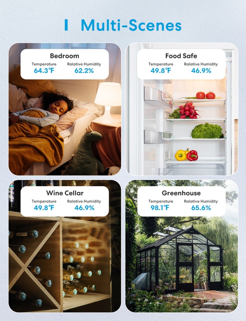 Meross - Smart Temperature and Humidity Sensor