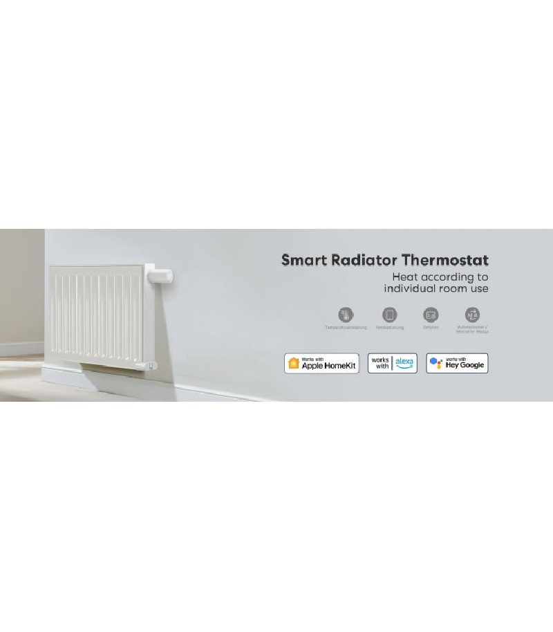 Meross - Intelligentes Wi-Fi-Thermostat für elektrische Fußbodenheizung
