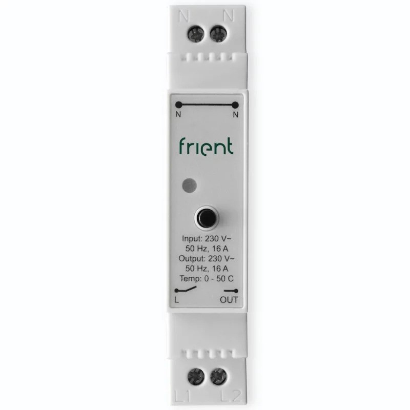 Frient Smart DIN Relay 2 16A