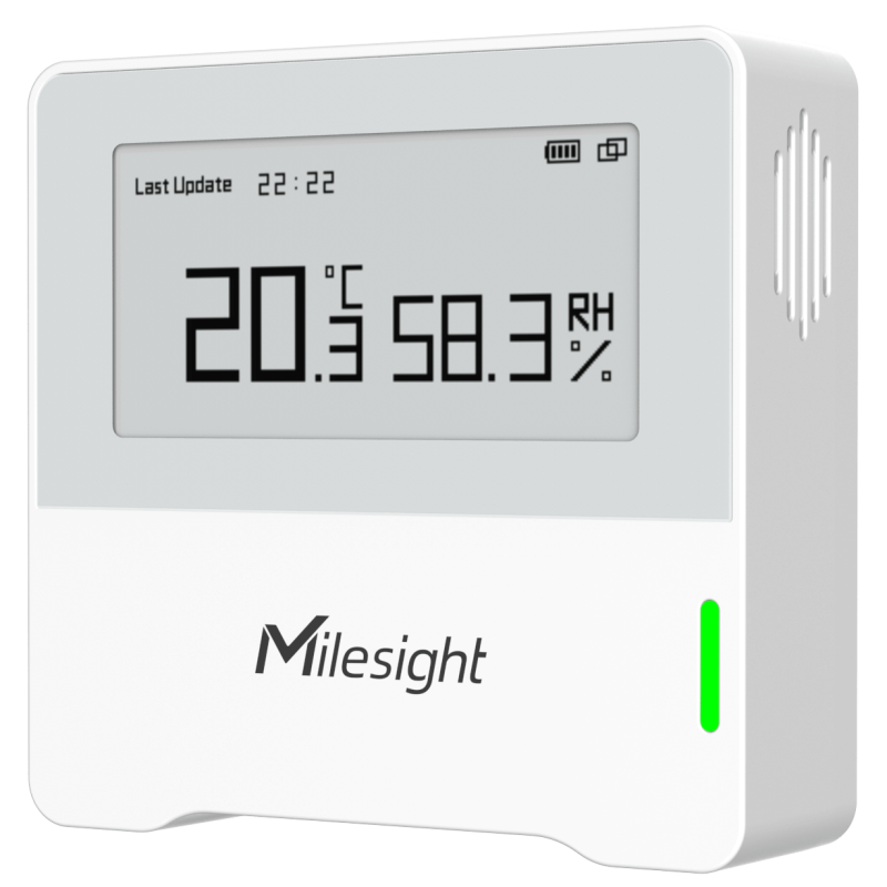 Milesight IOT - Lorawan 2 in 1 Indoor Air Quality Sensor (with display)
