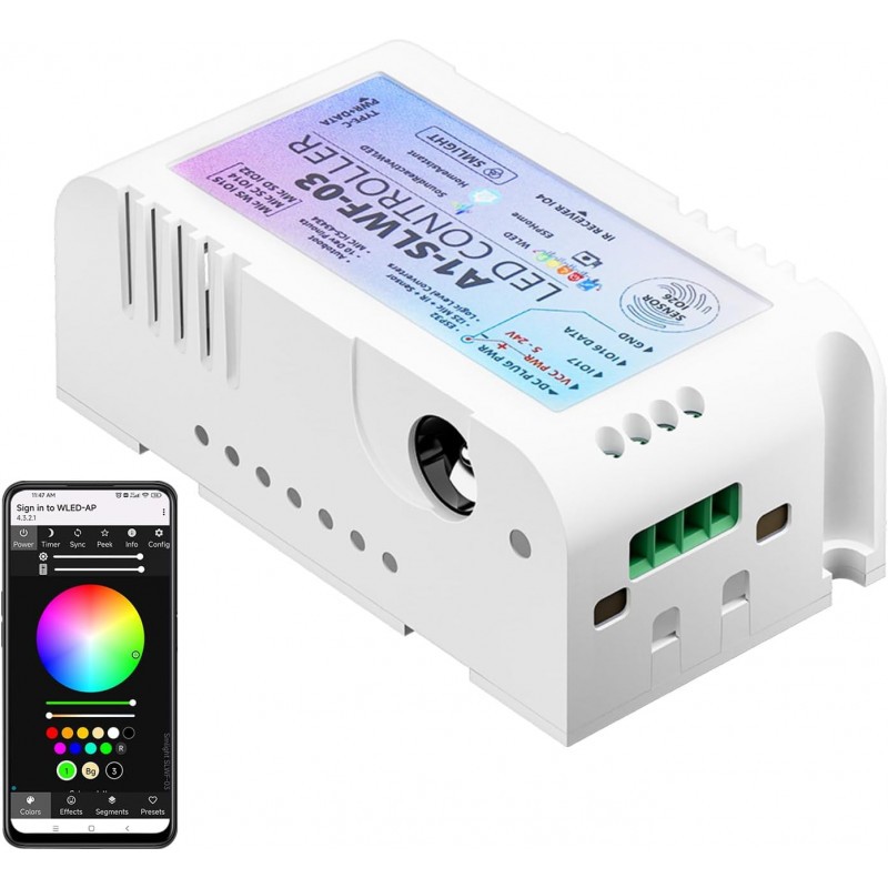 SMLIGHT - WLED-kompatibler LED-Controller und Home Assistant SLWF-03
