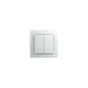 Z-wave.Me - Kit Interrupteur double Z-wave Plus WallC-D