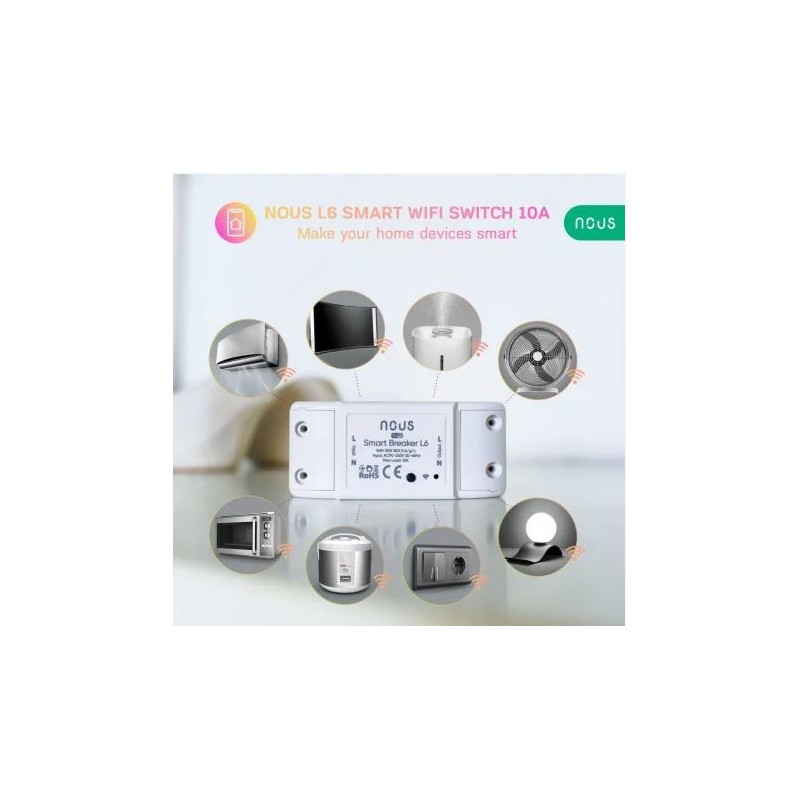 NOUS - Valvola intelligente Zigbee 3.0 TUYA