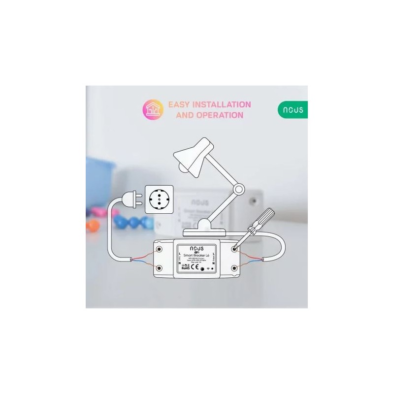 NOUS - Ventil intelligent Zigbee 3.0 TUYA